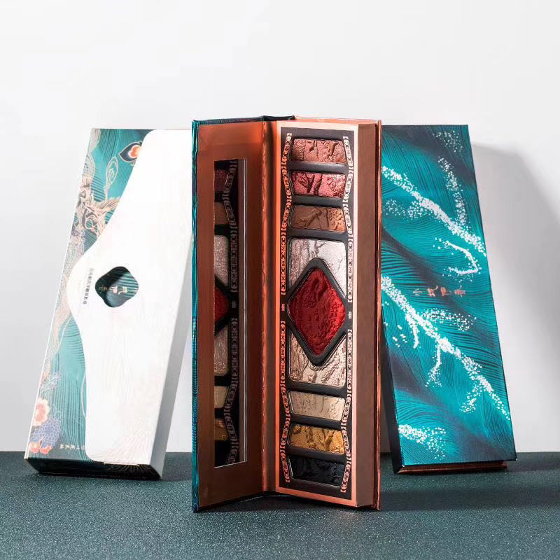 百鸟朝凤眼影眼影盘彩妆盘防水防汗易上妆详情图3