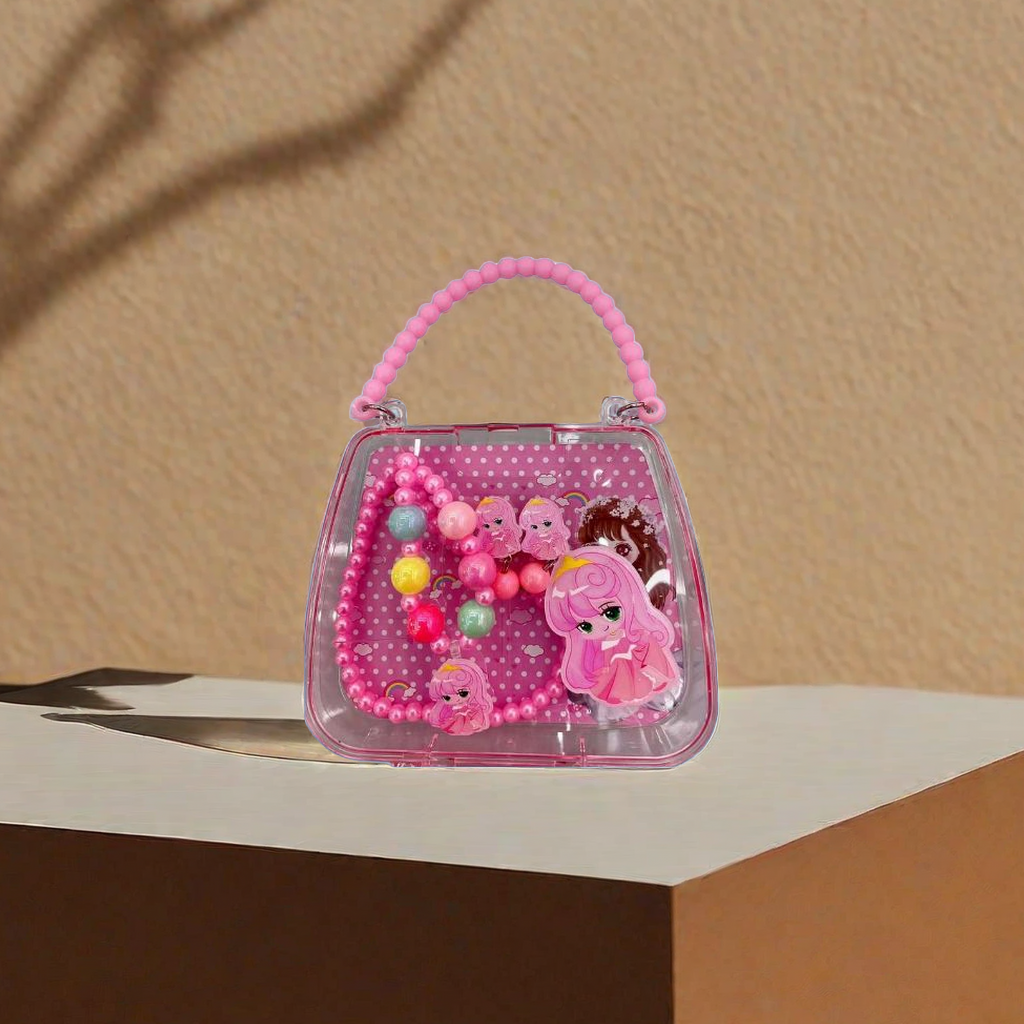 儿童首饰套装实物图