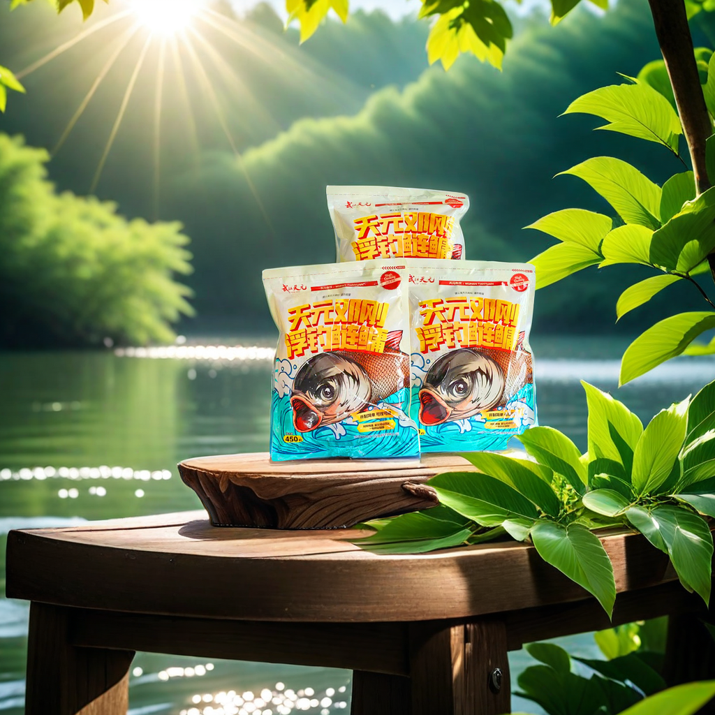 Wuhan Tianyuan Denggang 450G Floating Fish For Silver Carp And Bighead Carp Bait Hand Rod Silver Carp And Bighead Bait Efficient Attract Fish Fishing Fish Food Professional Fishing Essential Quality Assurance details Picture