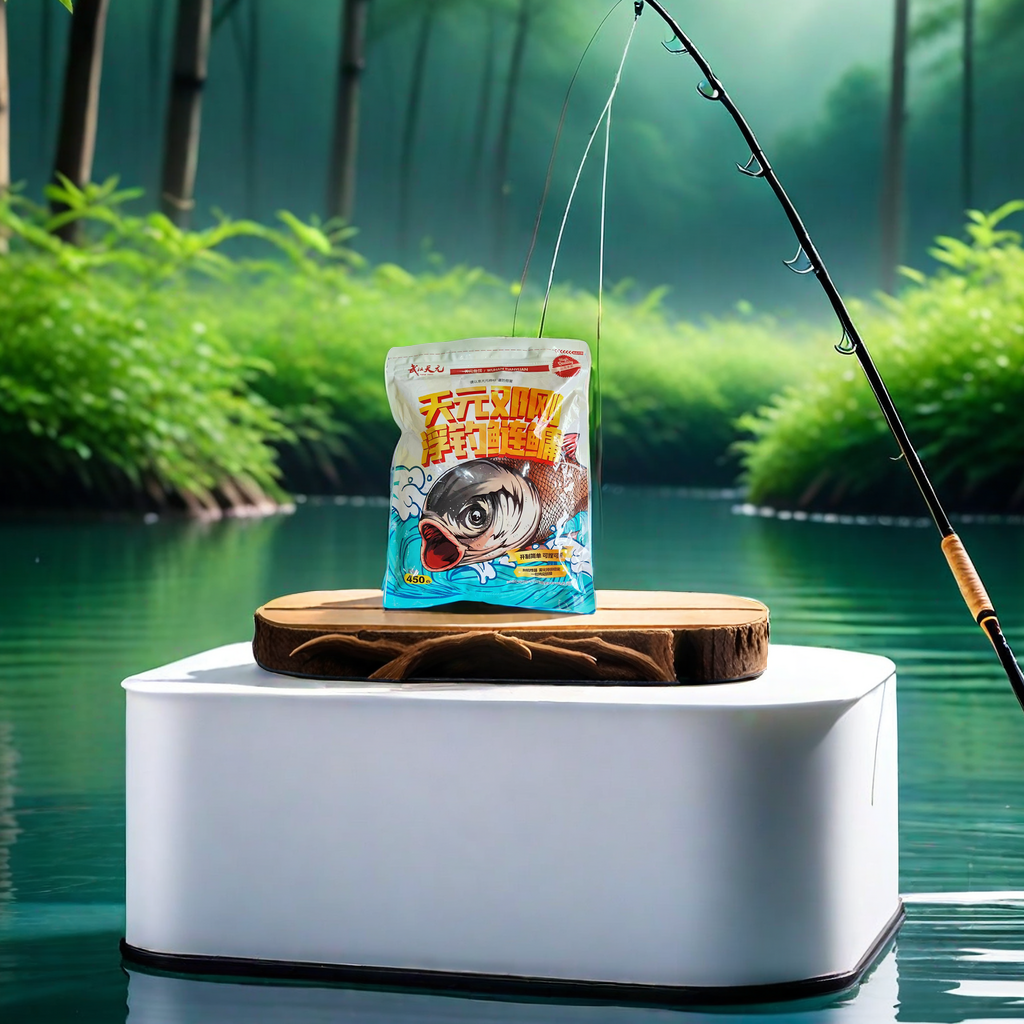 Wuhan Tianyuan Denggang 450G Floating Fish For Silver Carp And Bighead Carp Bait Hand Rod Silver Carp And Bighead Bait Efficient Attract Fish Fishing Fish Food Professional Fishing Essential Quality Assurance Specification drawing