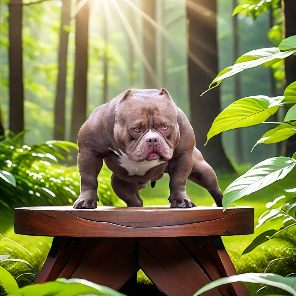 Purebred Bully Puppy Pet Dog The Living Animal Guard Dog That Guards The Home Is Adopted By Love