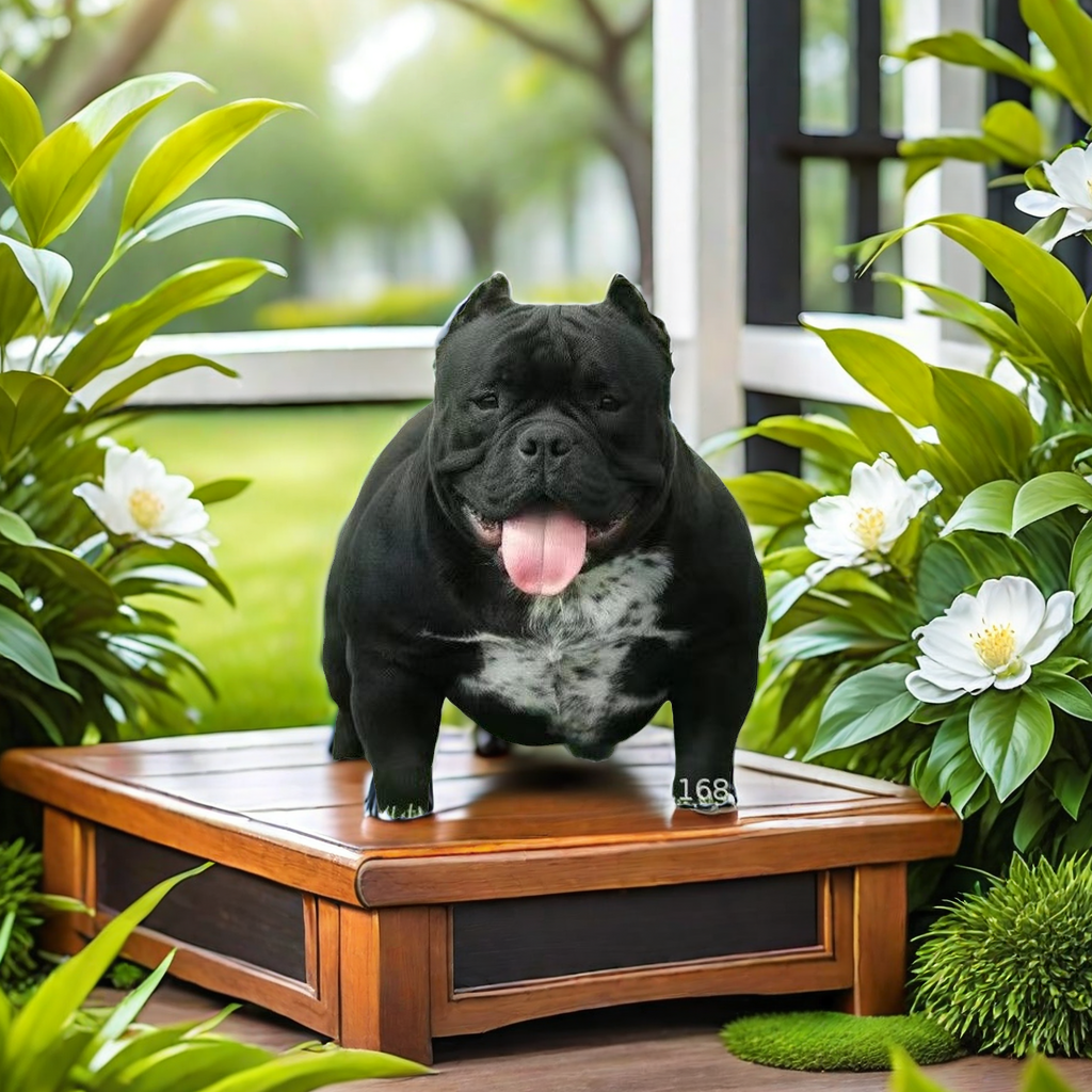 Purebred Bully Puppy Pet Dog The Living Animal Guard Dog That Guards The Home Is Adopted By Love Item Picture