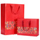 中国风红色手提袋服装结婚礼品袋纸袋伴手礼礼袋礼盒袋子批发图