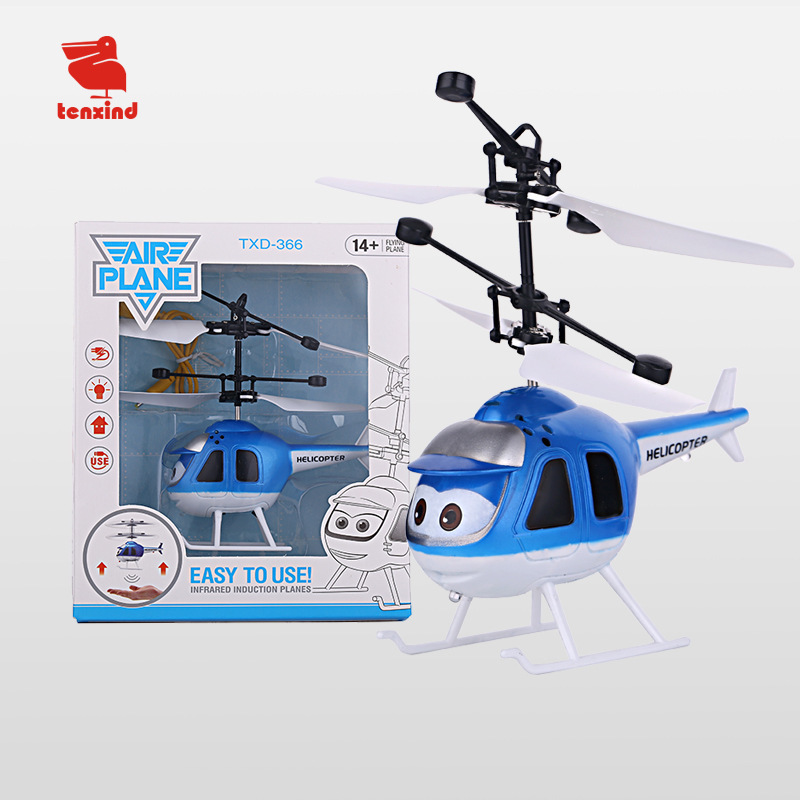 Stand hot selling gesture sensing ufo little fairy flying machine sensing electric remote control helicopter children's toys Item Picture