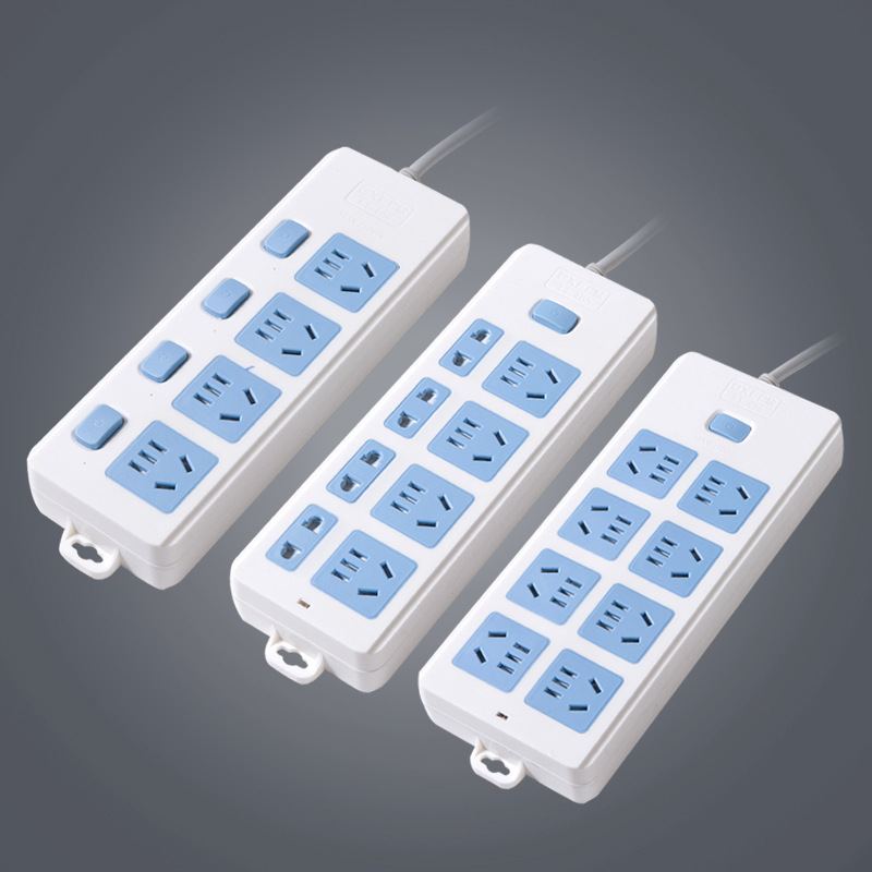 Wholesale new national standard high power conversion strip office strip multi-function switch smart socket details Picture