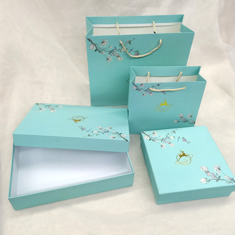 伴手礼礼品盒子中号结婚糖果盒空盒硬盒空盒子生日礼盒套盒详情图2