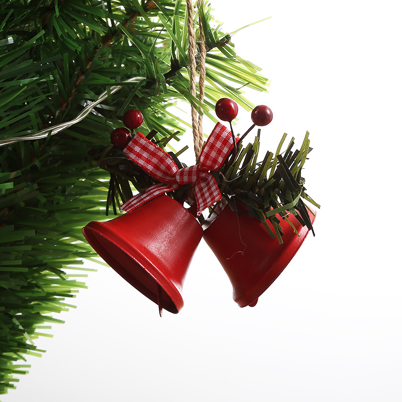 新款圣诞节铃铛挂件金属喇叭铃铛创意圣诞装饰挂件饰品配件铃铛详情图4