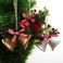 新款圣诞节铃铛挂件金属喇叭铃铛创意圣诞装饰挂件饰品配件铃铛图