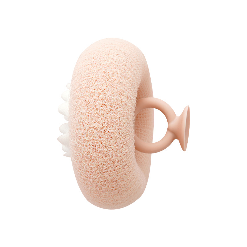 Sunny flower suction cup bath ball bath artifact Massage bath rub rub mud back bath brush non-loose bath flower bath towel 906 Item Picture