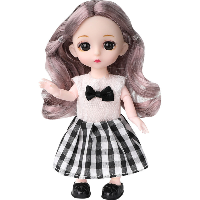 16 cm Tong Le Barbie Princess girls children's toys Mini trumpet doll stall bulk Tik Tok 760 Item Picture
