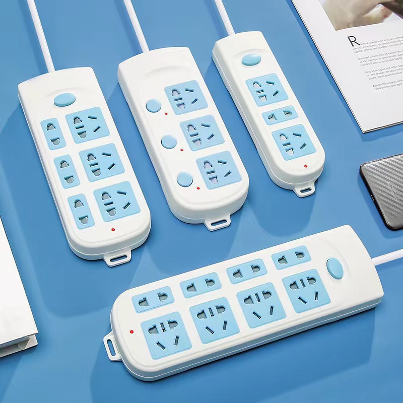 New national standard strip strip cable strip board multi-functional home multi-strip strip cable 3-meter power converter socket full figure