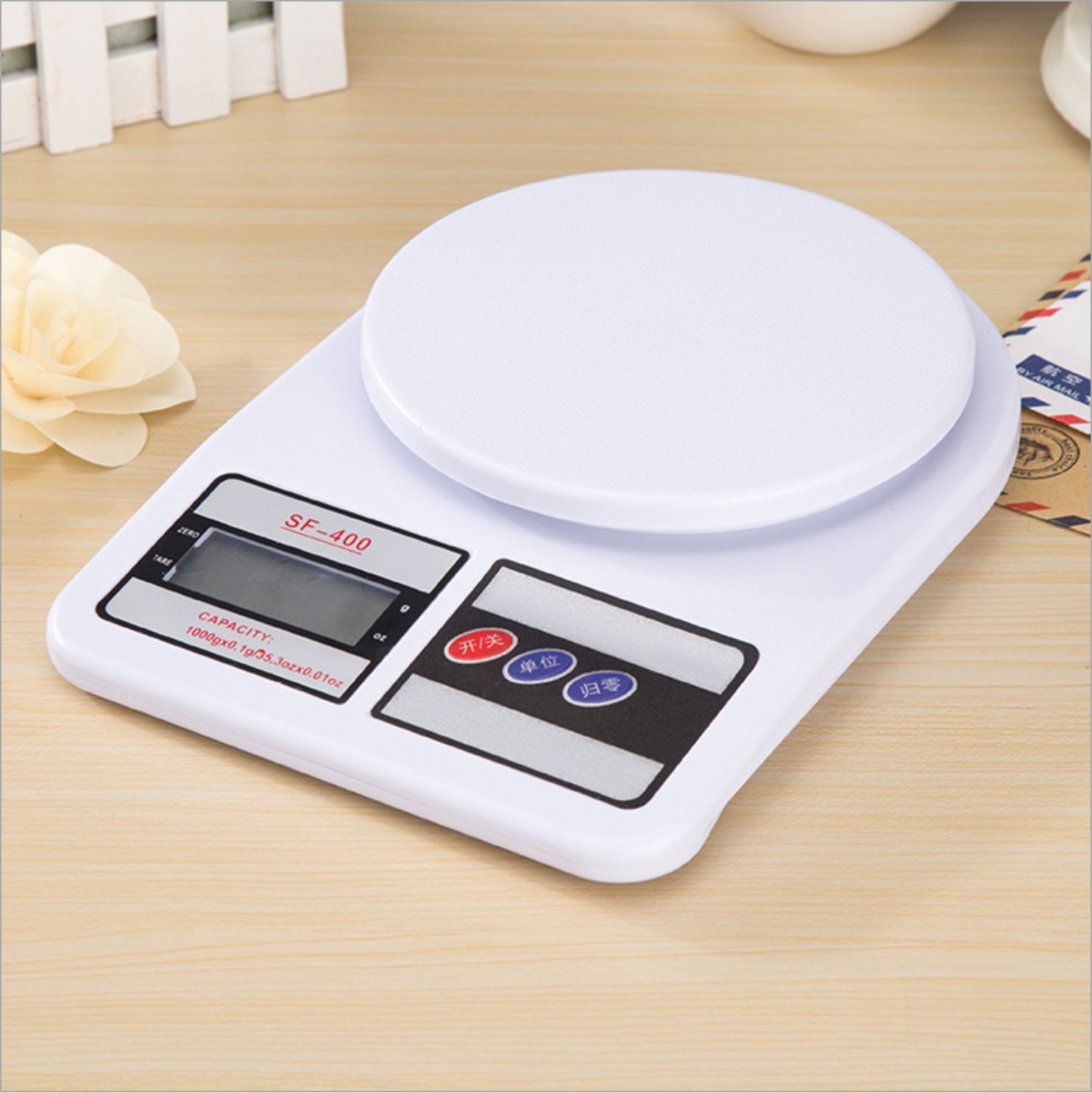 SF400 Kitchen electronic scale Household food baking food accessories weighing G 10Kg Gift electronic scale 701