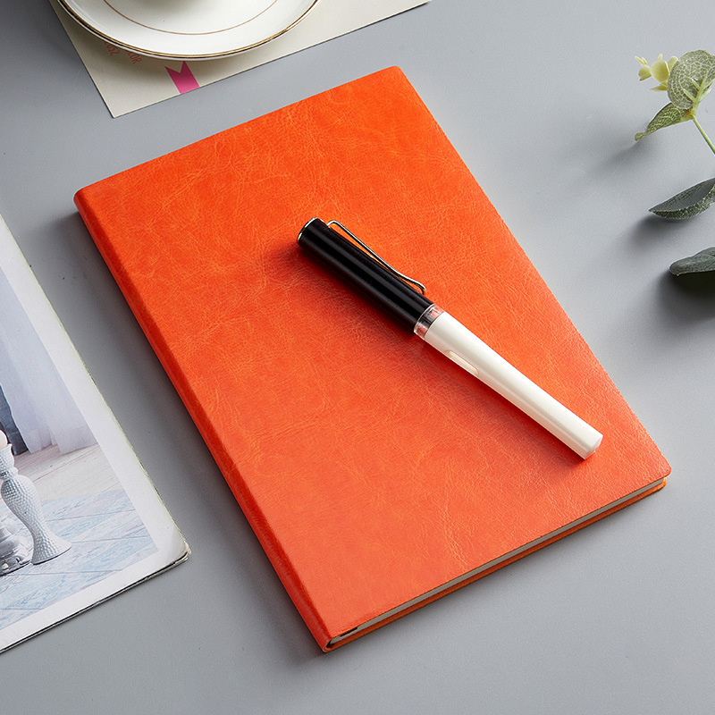 Chenshi 16K office student notepad a6 Soft copy book wholesale stationery PU soft leather hardcover business notebook 375 details Picture