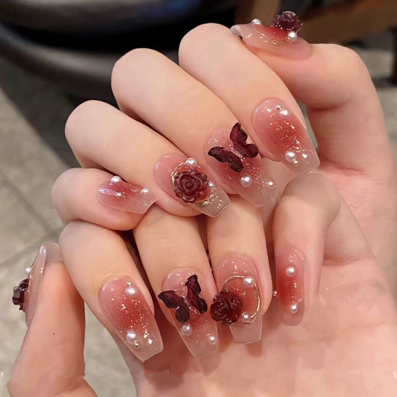 ins style nail wear nail patch Nail patch removable nail nail product nails new wholesale