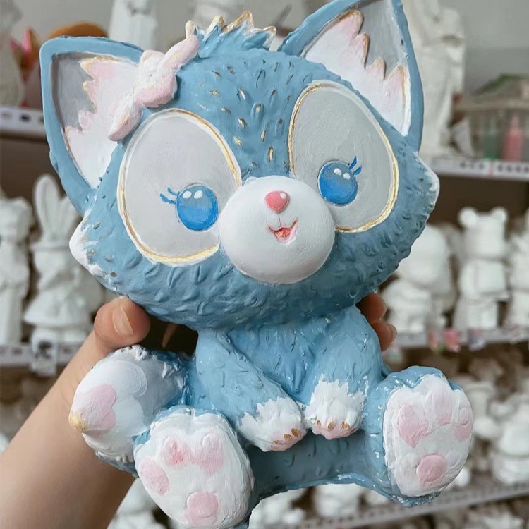 Wholesale new vinyl doll non-gypsum doll diy gift piggy bank white embryo stalls night market stalls hot sale 194 full figure