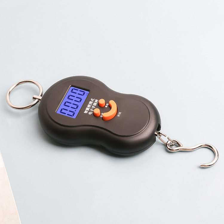 50kg backlit hoist scale Household portable mini fishing hand weighing scale Luggage express package electronic scale 444 Specification drawing