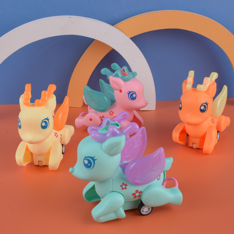 Tiktok pull string light deer with light new strange baby cross-border children creative small toys Yiwu street stall night market Application Scenario