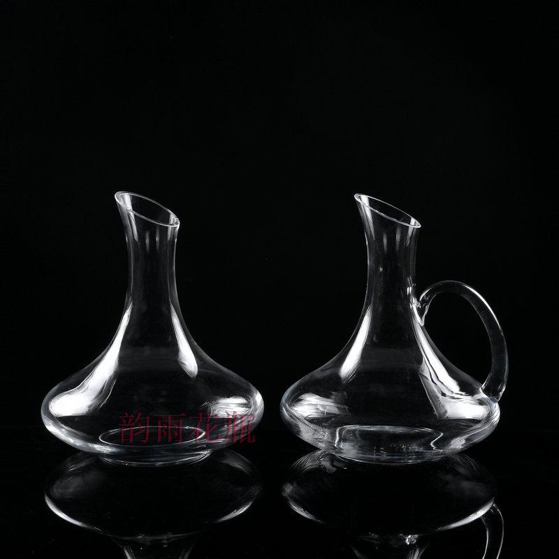 Free shipping glass lead-free big belly wine Quick decanter with custom lettering LOGO for wine bottles thumbnail