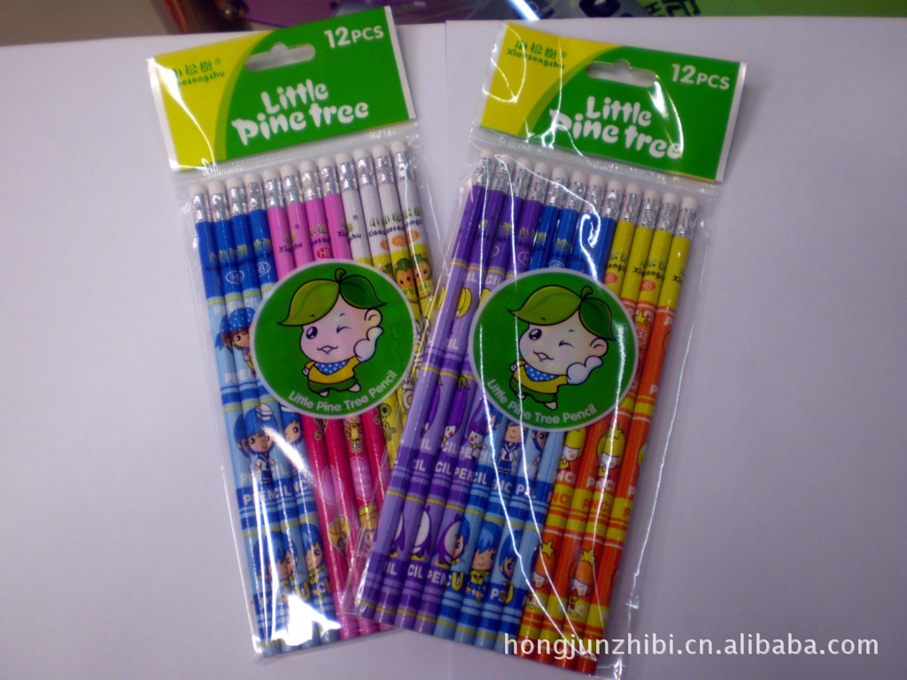 We supply high-quality coated pencils of our own brand, the Little Pine Tree series. Customized erasers are available for export and are environmentally friendly without cores Specification image