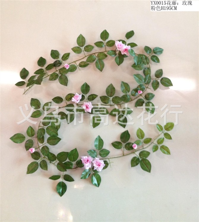 Single artificial rose, artificial fruit grape, artificial fruit strip, artificial rose strip, artificial flower Application Scenario