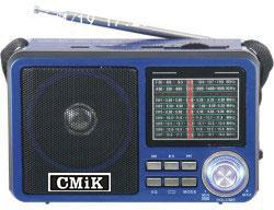 FM/AM/SW1-7/9 wave card-inserting radio portable morning exercise dance square speaker cmik radio Specification image