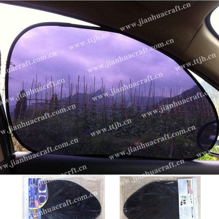 健华公司 新型PVC无胶静电膜 UV汽车遮阳贴 太阳挡档 热销东南亚产品图