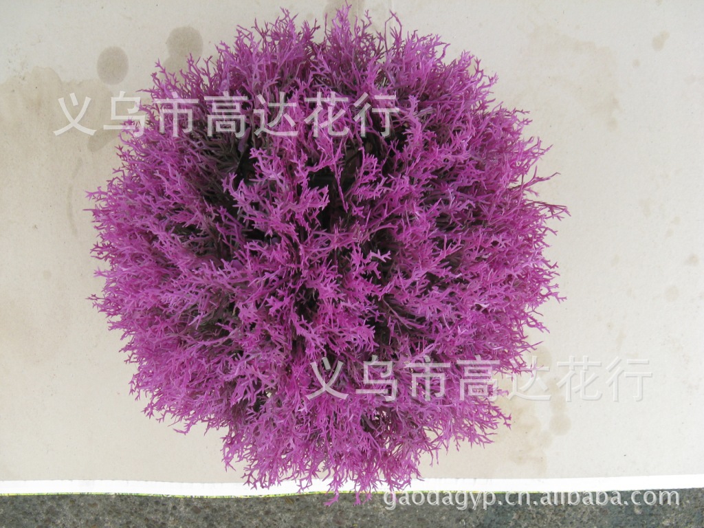 40厘米仿真薰衣草求 薰衣草求 塑料玫瑰花球 仿真塑料玫瑰花球