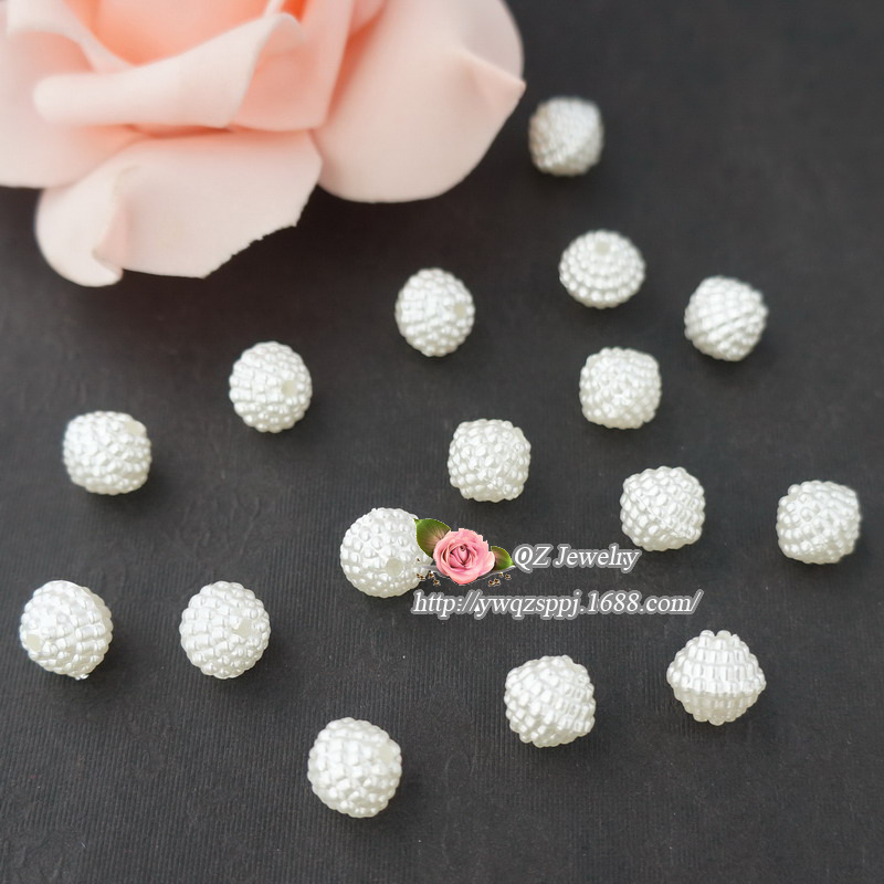 New Korean-style ABS imitation pearl flying saucers, imitation pearl wedding props, costumes, wedding gifts and decorative items Specification image