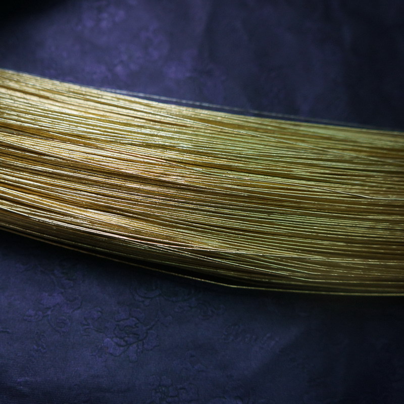 金色银色铁丝 工艺品灯饰摇钱树家居摆设缠绕铁丝 DIY手工材料产品图