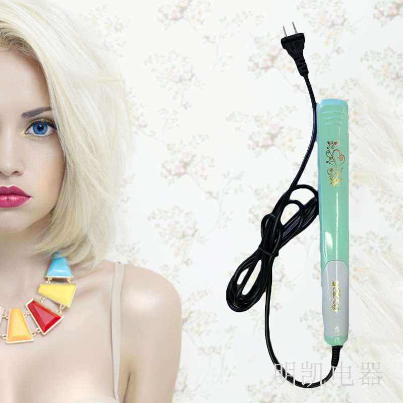 Wholesale of eco-friendly alloy ion hair straighteners, portable, Yabao 9805 adjustable temperature