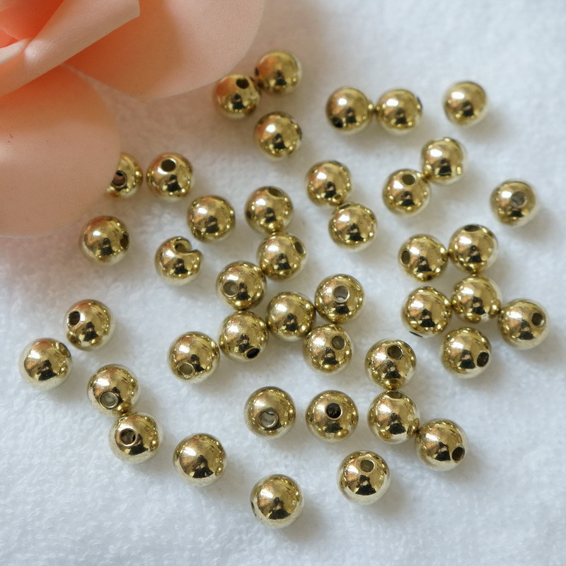 3-12mm bright beaded electroplated plastic jewelry accessories, creative beaded small accessories, bracelets, necklaces, diy coated beads undefined