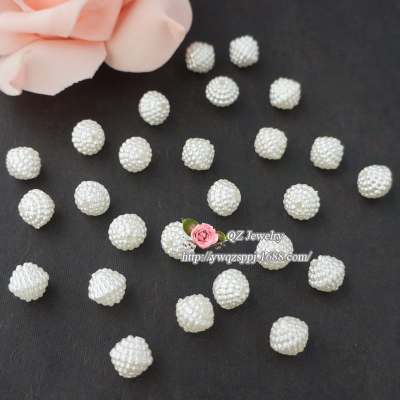 New Korean-style ABS imitation pearl flying saucers, imitation pearl wedding props, costumes, wedding gifts and decorative items details Picture