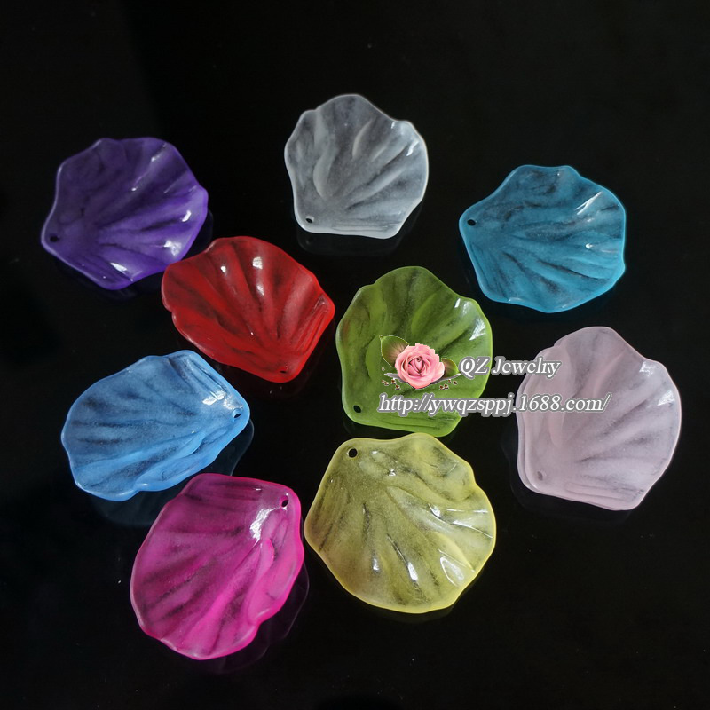 塑料磨砂荷花叶子 亚克力LED灯花盆景 婚庆会所酒店装饰夜灯摆件产品图