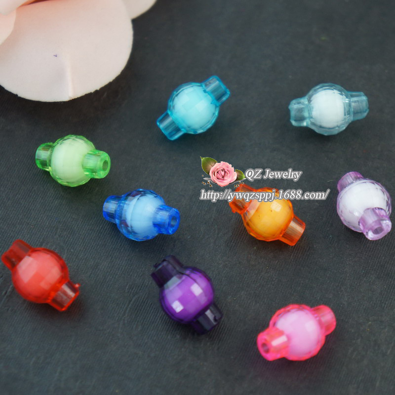 DIY fun beaded creative bracelet, children's handmade, parent-child interactive game acrylic candy beads details Picture