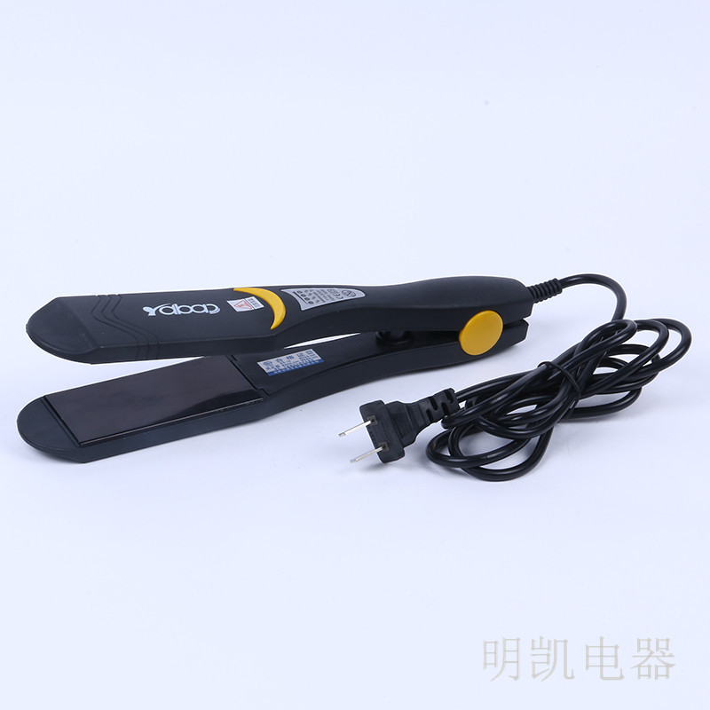 Computer-controlled Korean version hair straightener, negative ion straightening board, home hair perming device, Yabao 9992 details Picture