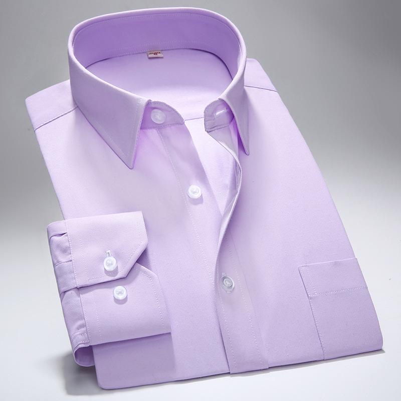 职业高端工装衬衫定制男长袖商务衬衫定制衬衫绣logo寸衫男士衬衫详情图7