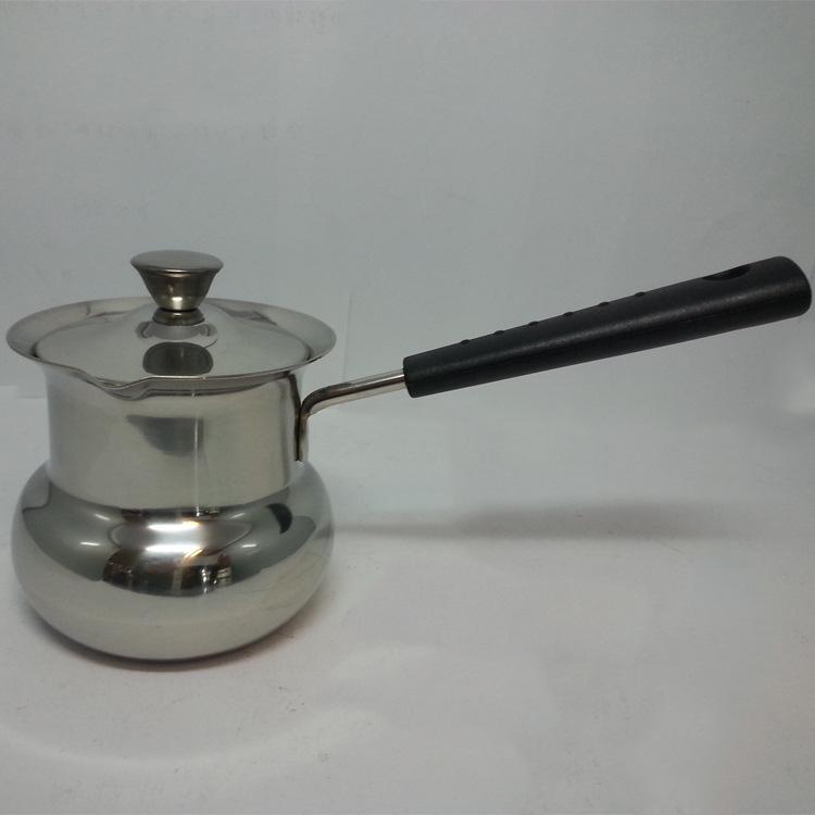 厂家直销不锈钢咖啡奶杯家用煮咖啡小杯单柄咖啡杯高档咖啡杯
