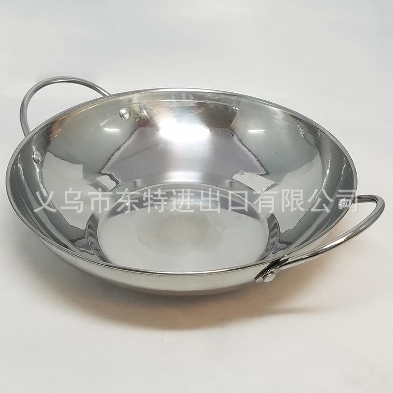 Factory direct sales of stainless steel bars, hotels, restaurants, double-eared flat-bottomed dry POTS, alcohol POTS, high-quality single-person POTS Application Scenario