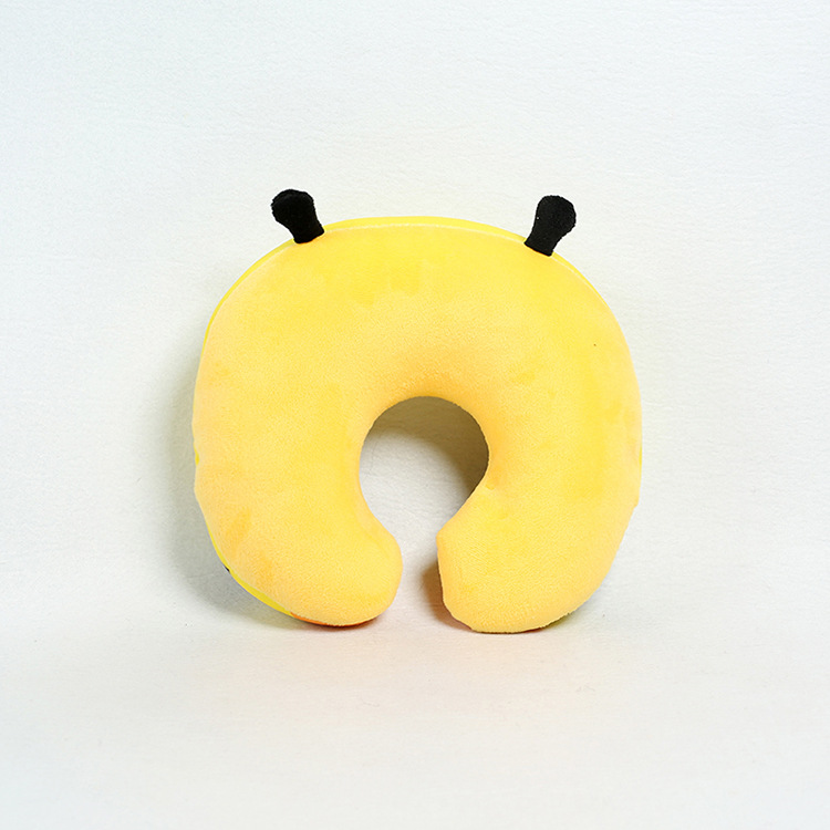 Custom New Cartoon U-Shaped Pillow Car Office Foam Particle Cartoon Neck Pillow Animal Particle U-Shaped Pillow Wholesale Item Picture