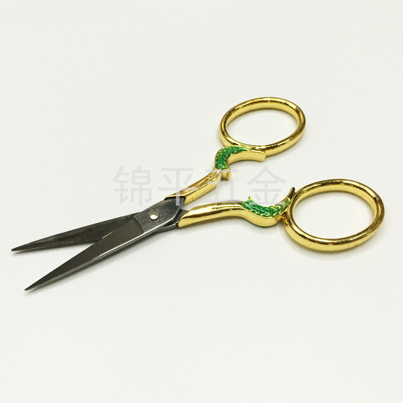 复古树叶小剪刀 DIY家用裁剪工具详情图6