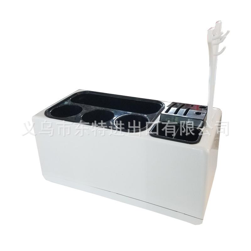 Multi-functional kitchen storage rack, plastic set, seasoning box, kitchenware combination storage rack, shelving rack set Specification image