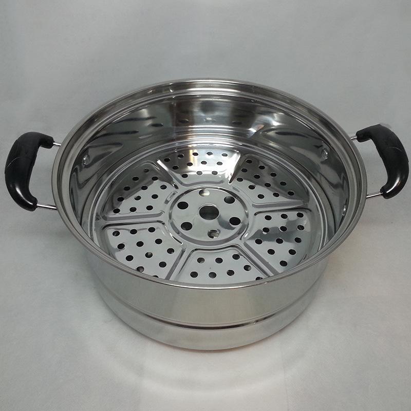 Factory direct sales of stainless steel magnetic double-layer single-grate steamers, wholesale of goods from street stalls and around the world, all-steel lid steamers Application Scenario