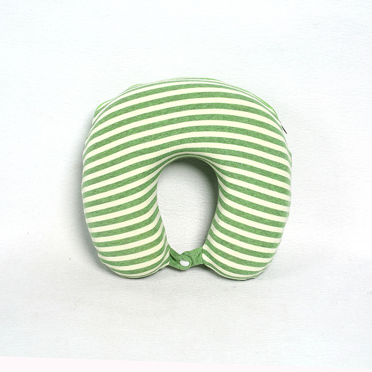 New Stripe U-Shaped Pillow Memory Cotton Nap Pillow Slow Rebound Sleep Pillow To Protect Cervical Spine U-Shaped Travel Pillow Manufacturers Wholesale undefined