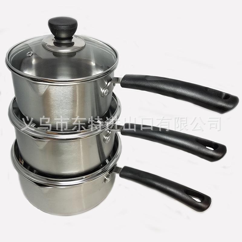 Stainless steel spout, thickened milk pot, mini pot for cooking noodles, non-stick hot milk pot, induction cooker, gas universal details Picture