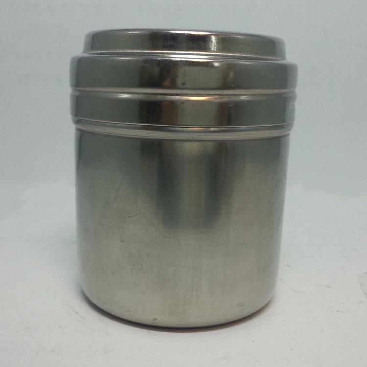 Factory direct sales stainless steel P-type pepper jar with magnetic seasoning jar, single-use cumin pepper powder barbecue BBQ seasoning jar