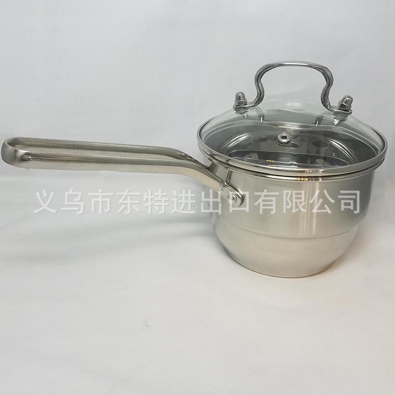厂家直销不锈钢无磁奶锅家用煮面锅宝宝辅食锅单柄奶锅礼品锅详情图6