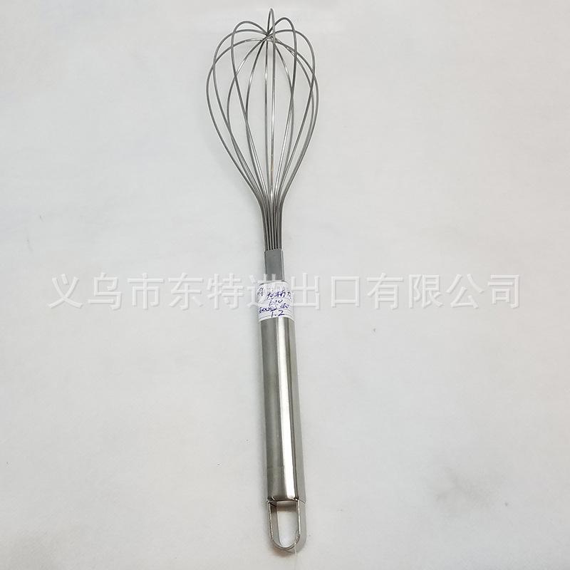 Factory direct sales of stainless steel egg beaters with large steel handles, household baking supplies, manual egg beaters Application Scenario