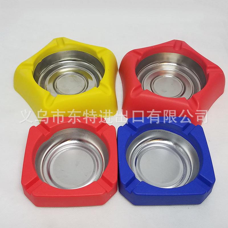 厂家直销不锈钢炫彩海星造型烟灰缸酒吧ktv网咖烟缸批发