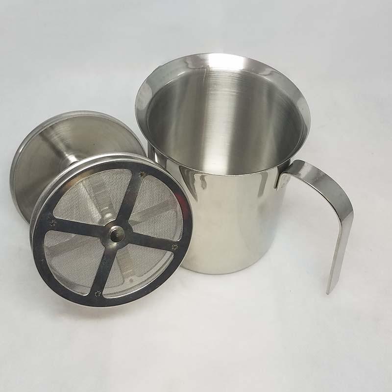 Cappuccino Japanese double-layer stainless steel milk foam maker, milk foam maker for making milk foam Application Scenario