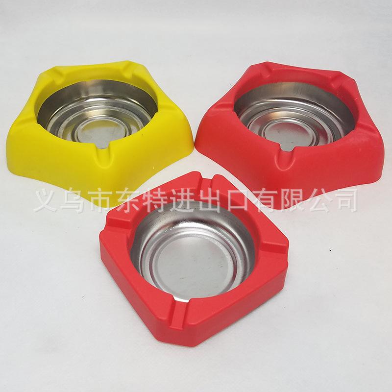 厂家直销不锈钢炫彩海星造型烟灰缸酒吧ktv网咖烟缸批发细节图